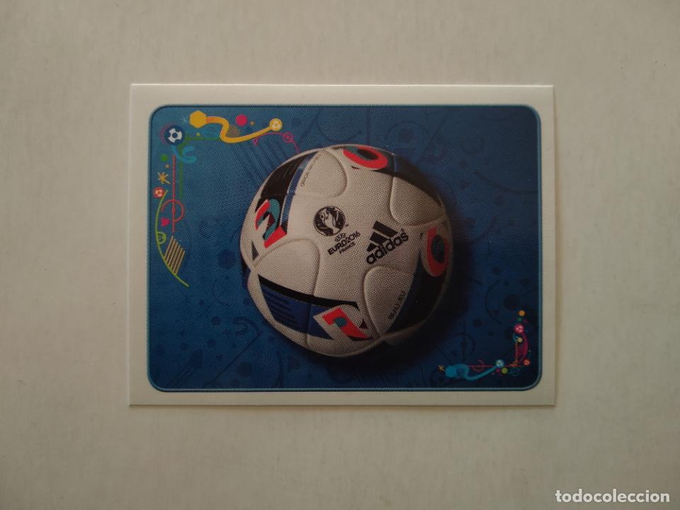 Cromos de f&uacute;tbol: 7 BAL&Oacute;N PELOTA ADIDAS EURO 2016 EUROCOPA ESTAMPA CROMO STICKER F&Uacute;TBOL PANINI