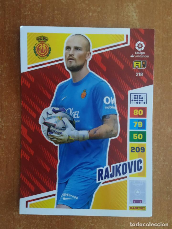 Cromos de Futebol: Cromo RAJKOVIC Adrenalyn Liga 2022-23. Trading Card. Panini.