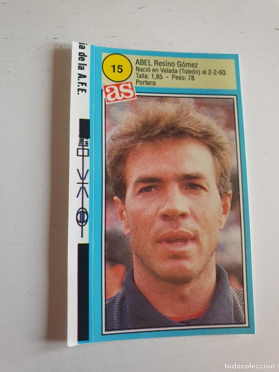 Figurine di Calcio: ABEL AT MADRID AS 1990 1991 CROMO FUTBOL LIGA 90 91 - SIN PEGAR - 15