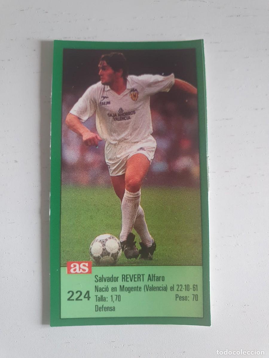 Figurine di Calcio: REVERT VALENCIA AS 1988 1989 CROMO FUTBOL LIGA 88 89 SIN PEGAR - 224