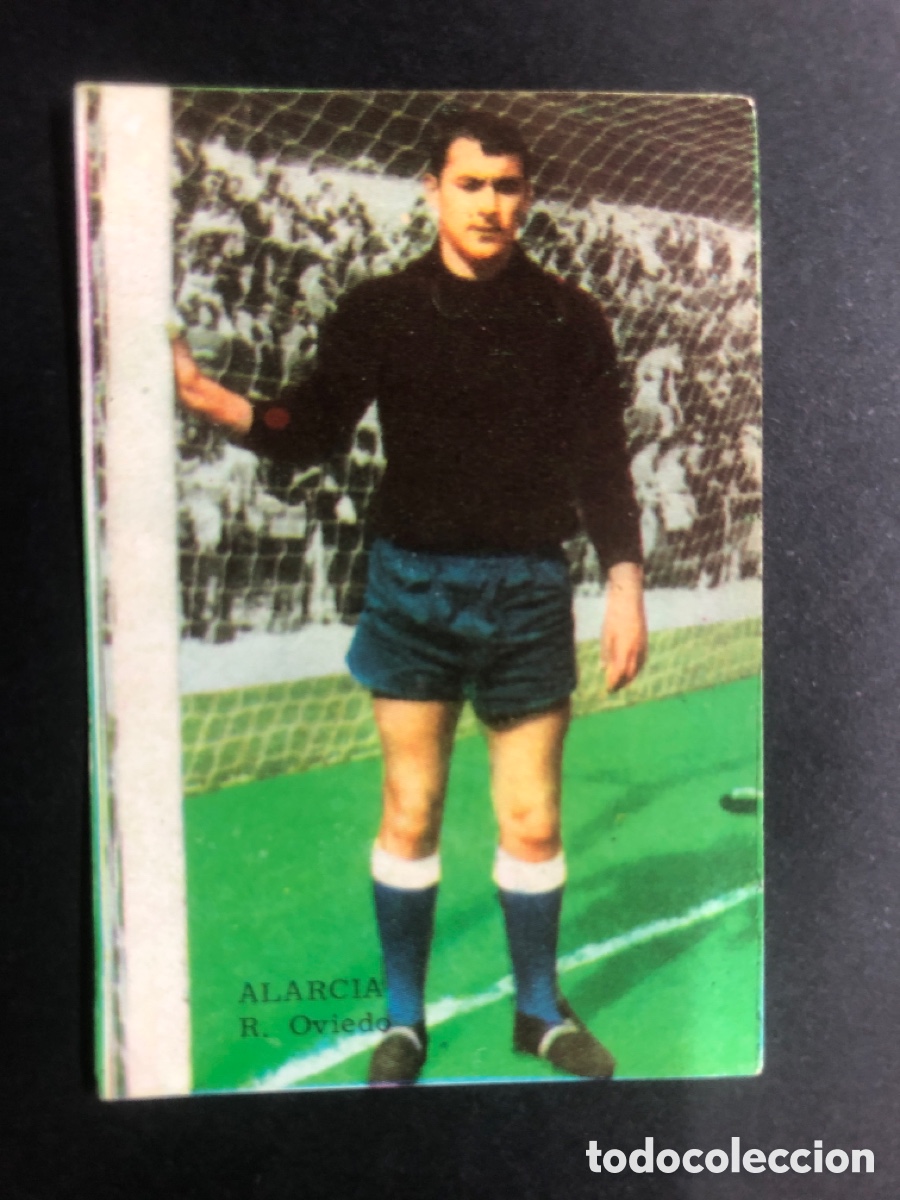 Fu&szlig;ball-Sticker: CROMO NUNCA PEGADO CAMPEONATO FUTBOL 1964-1965 R.OVIEDO ALARCIA EDITORIAL FHER
