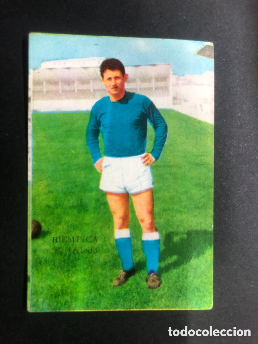 Fu&szlig;ball-Sticker: CROMO NUNCA PEGADO CAMPEONATO FUTBOL 1964-1965 R.OVIEDO BIEMPICA EDITORIAL FHER