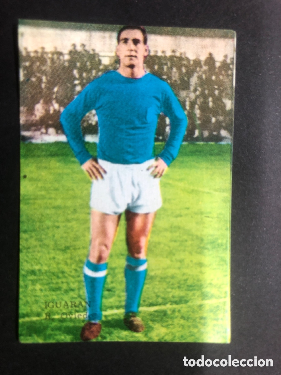 Fu&szlig;ball-Sticker: CROMO NUNCA PEGADO CAMPEONATO FUTBOL 1964-1965 R.OVIEDO IGUARAN EDITORIAL FHER