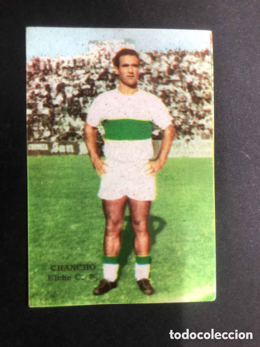 Fu&szlig;ball-Sticker: CROMO NUNCA PEGADO CAMPEONATO FUTBOL 1964-1965 ELCHE CF CHANCHO EDITORIAL FHER
