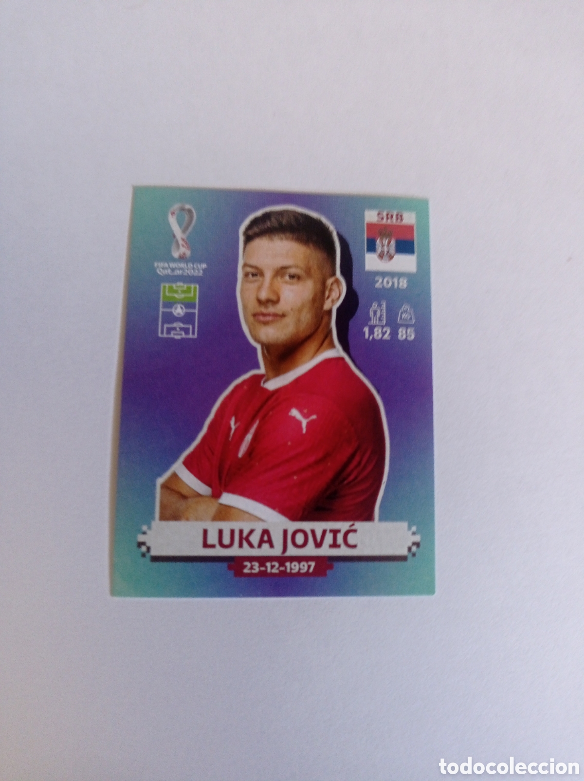 Figurine di Calcio: JOVIĆ 17 SERBIA MUNDIAL QATAR 2022 PANINI NUEVO SIN PEGAR