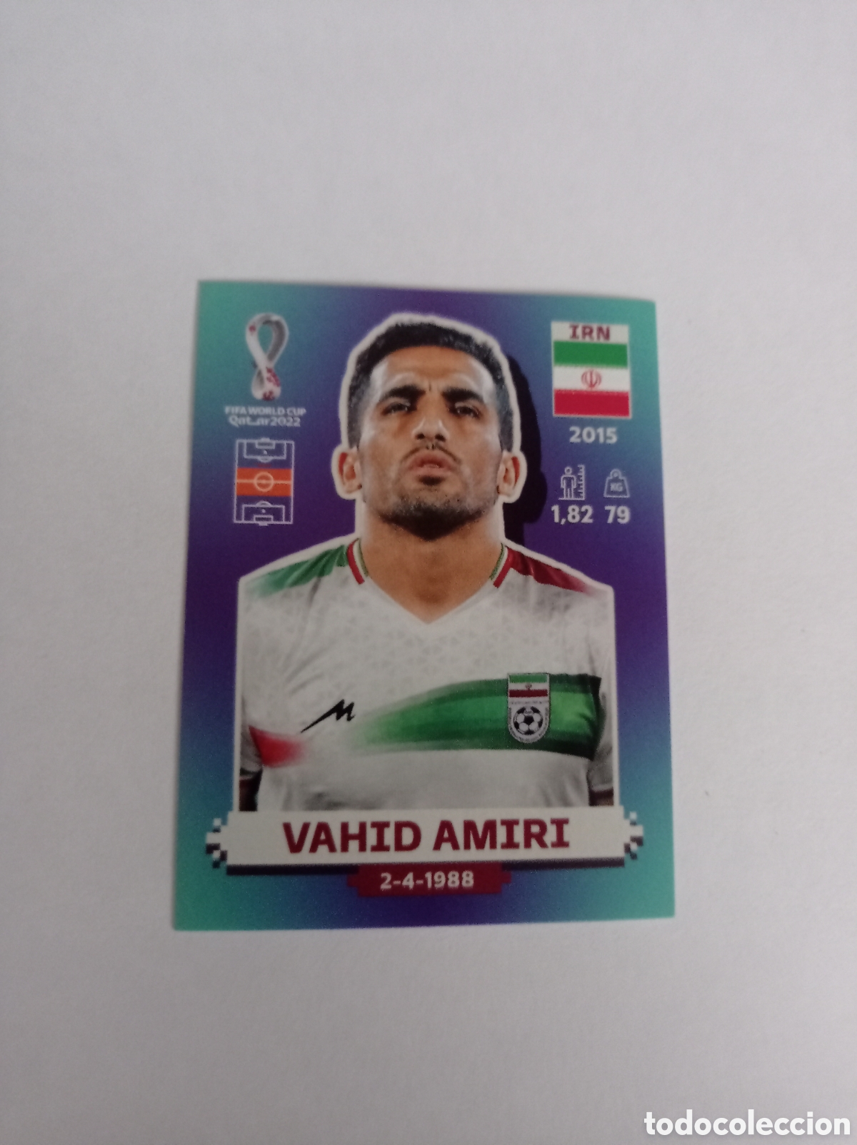Cromos de F&uacute;tbol: AMARI 12 IR&Aacute;N MUNDIAL QATAR 2022 PANINI NUEVO SIN PEGAR