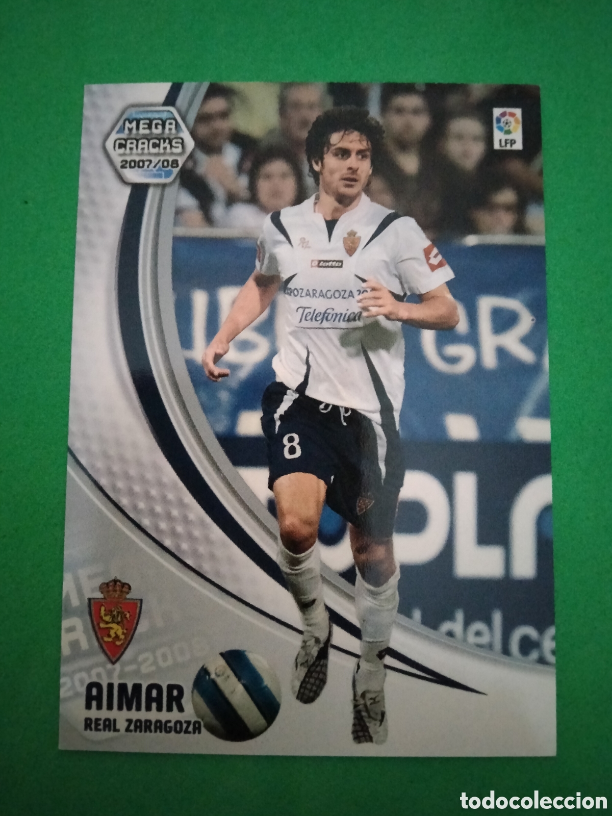 Cartes &agrave; collectionner de Football: AIMAR 357 REAL ZARAGOZA MEGACRACKS PANINI 2007 2008 07 08 CARD UNIFICO ENVIOS CROMO FUTBOL