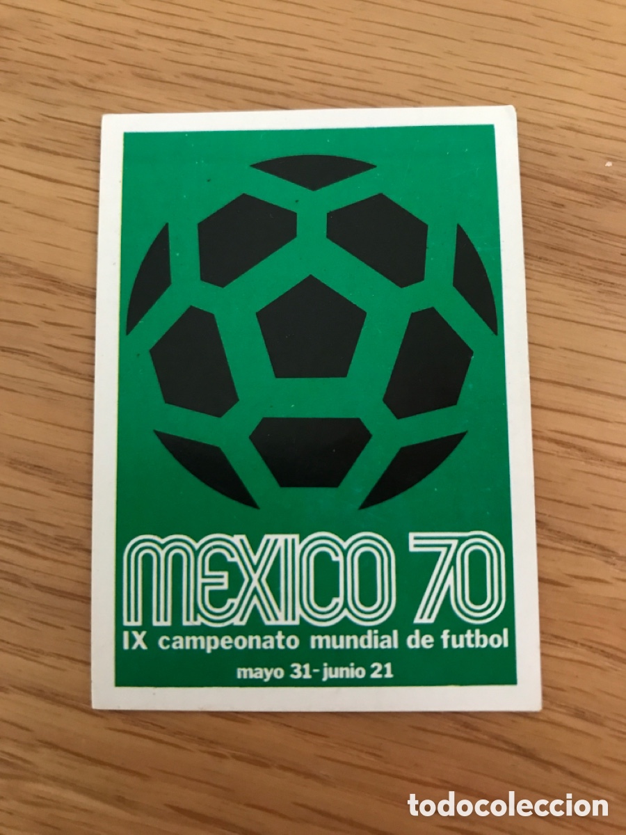 Cartes &agrave; collectionner de Football: Cromo panini mundial Mexico 86 n&uacute;mero 12 logo - Sticker album world cup 1986