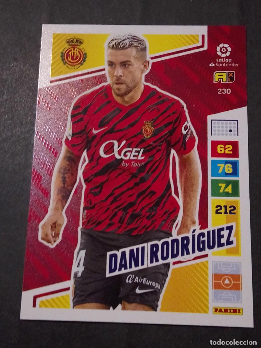 Cromos de f&uacute;tbol: 230 DANI RODR&Iacute;GUEZ MALLORCA 2022 2023 ADRENALYN XL 22 23 PANINI