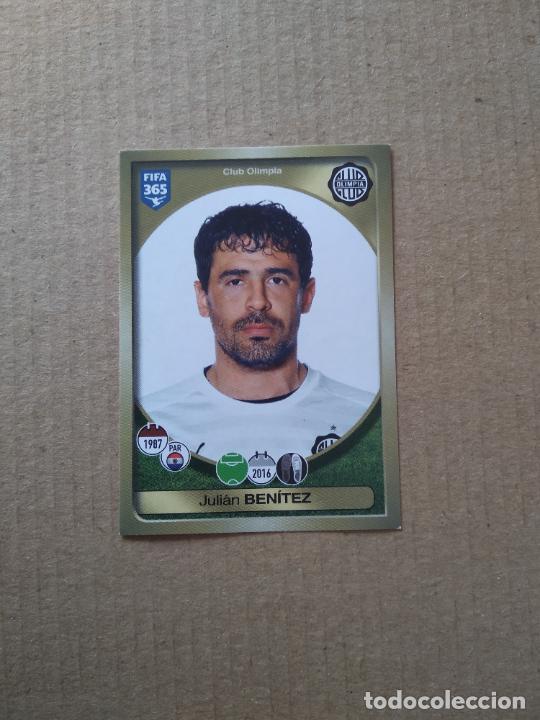 Cromos de F&uacute;tbol: 241 JULIAN BENITEZ CLUB OLIMPIA CROMO F&Uacute;TBOL FIFA 365 PANINI 2016-2017 16-17 SUDAM&Eacute;RICA