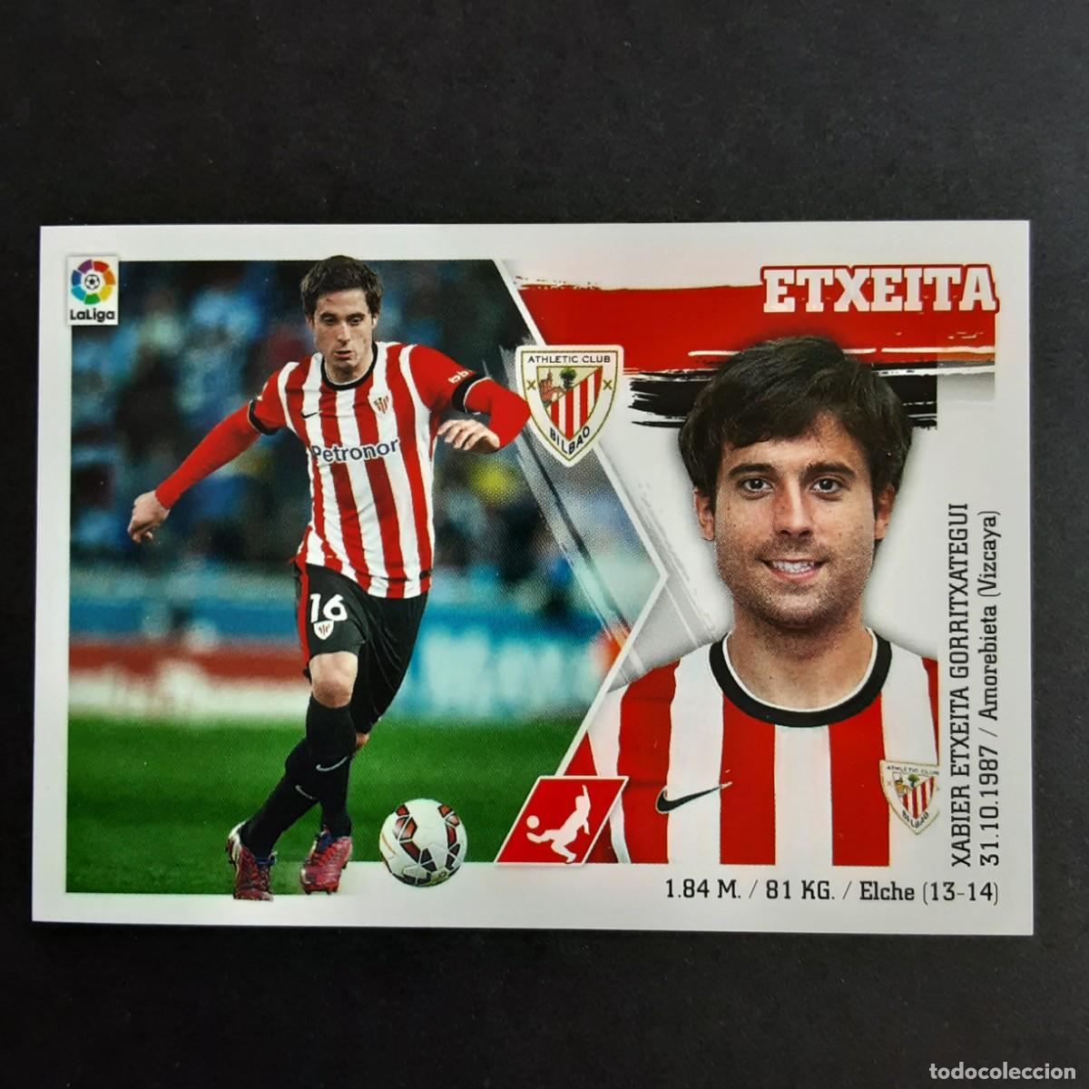 Cromos de F&uacute;tbol: CROMO LIGA 2015 2016 15 16 COLECCIONES ESTE PANINI N&ordm;6 ETXEITA-ATH.BILBAO NUNCA PEGADO