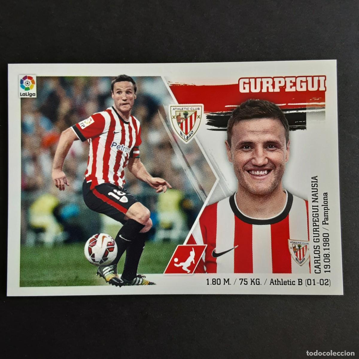 Cartes &agrave; collectionner de Football: CROMO LIGA 2015 2016 15 16 COLECCIONES ESTE PANINI N&ordm;7 GURPEGUI-ATH.BILBAO NUNCA PEGADO
