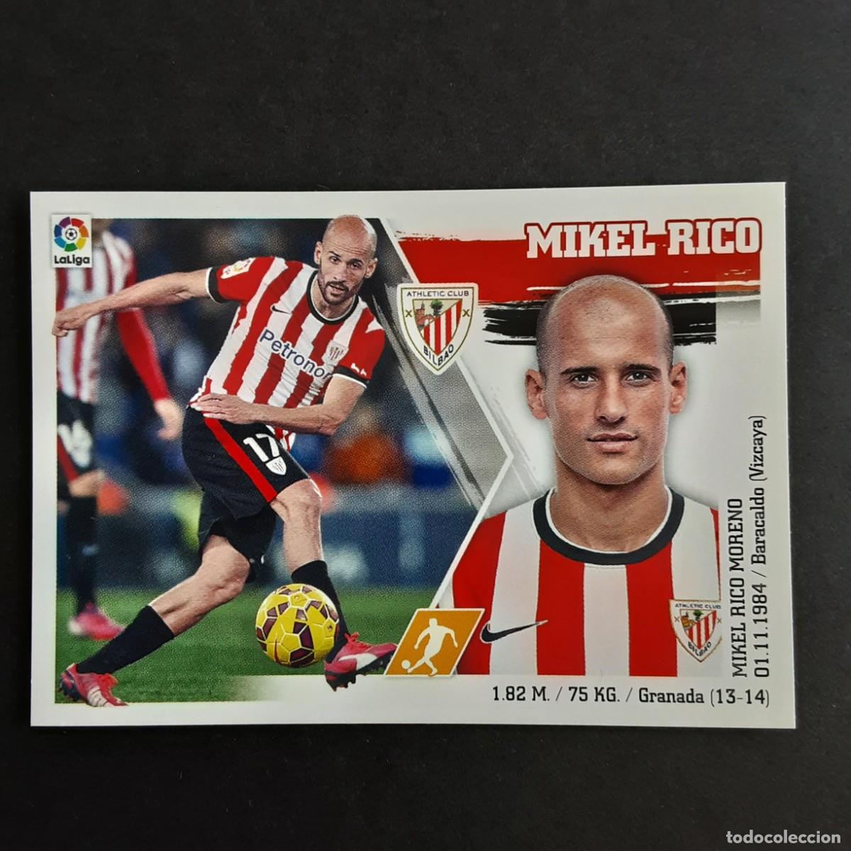 Cartes &agrave; collectionner de Football: CROMO LIGA 2015 2016 15 16 COLECCIONES ESTE PANINI N&ordm;11 MIKEL RICO-ATH.BILBAO NUNCA PEGADO