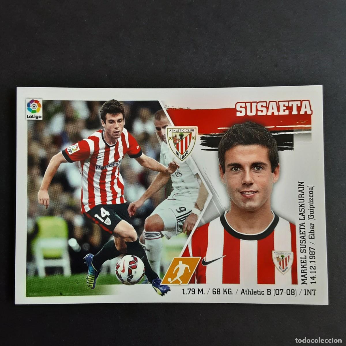 Cromos de f&uacute;tbol: CROMO LIGA 2015 2016 15 16 COLECCIONES ESTE PANINI N&ordm;15 SUSAETA-ATH.BILBAO NUNCA PEGADO