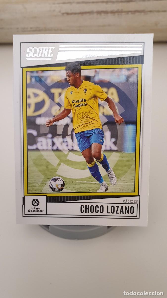 Fu&szlig;ball-Sticker: CHOCO LOZANO 44 - C&Aacute;DIZ CF - PANINI SCORE LALIGA 2022-23 - NUEVA