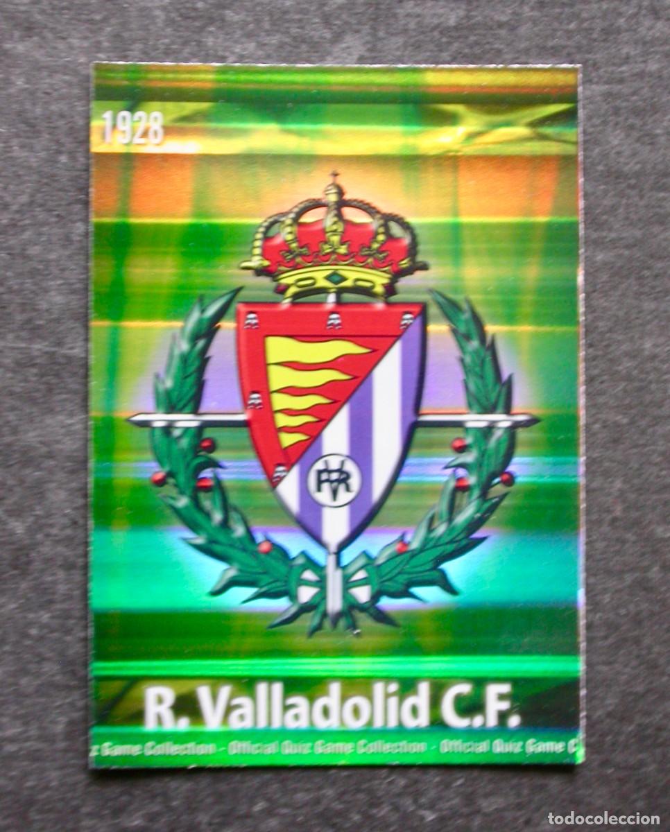 406 escudo / valladolid / brillo rayas / quiz g - Buy Collectible football  stickers on todocoleccion