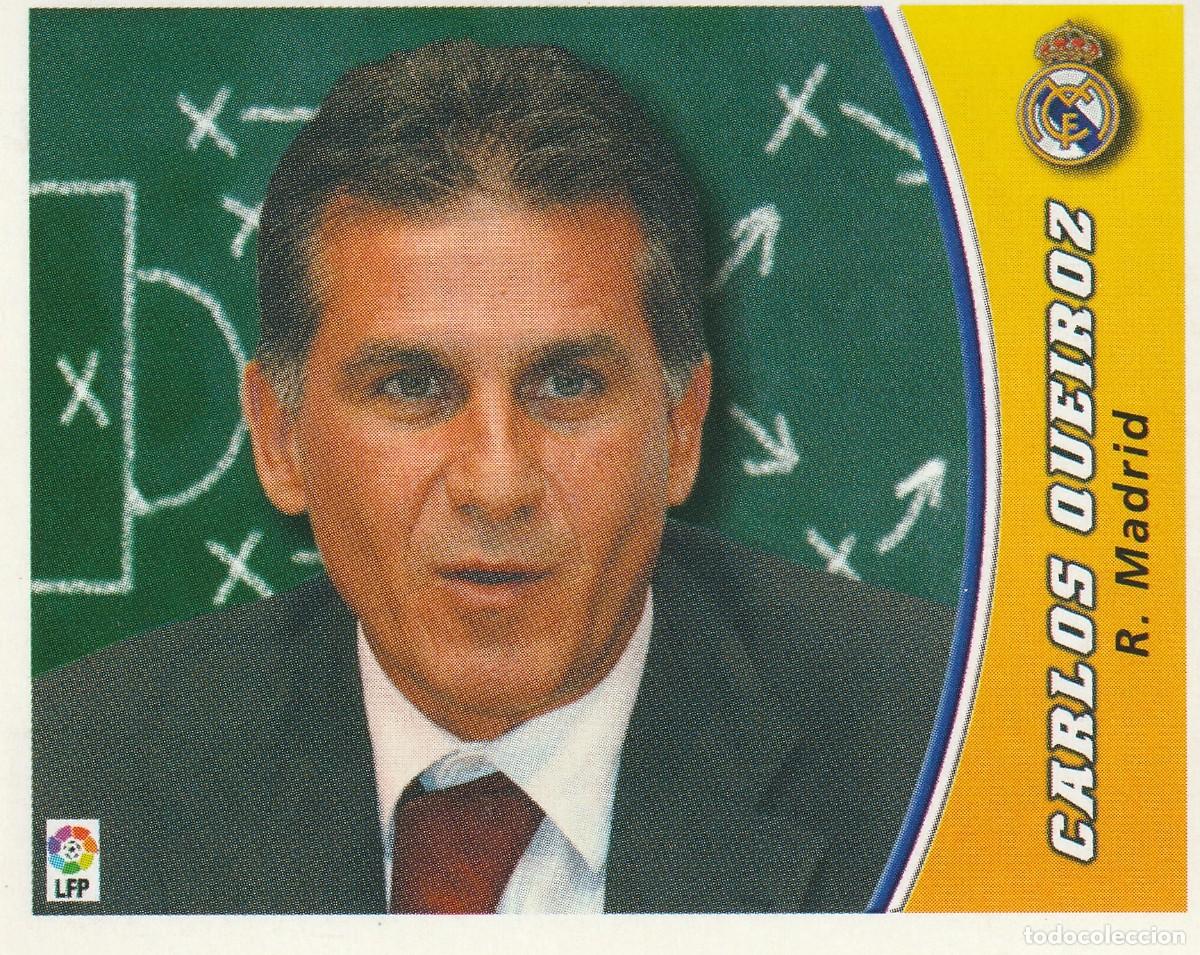 Cromos de f&uacute;tbol: ESTE 03-04 QUEIROZ. NUNCA PEGADO. - Foto 1