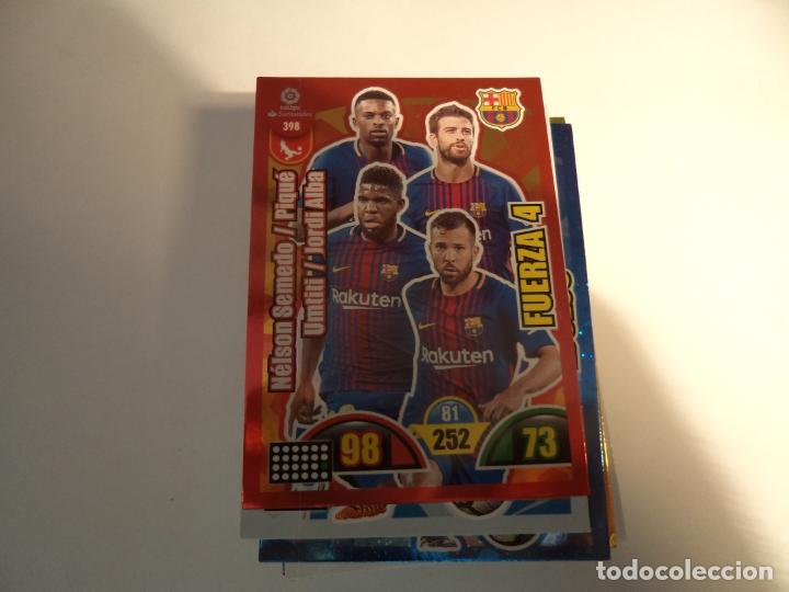 Cromos de f&uacute;tbol: Lote de 62 fichas Adrenalyn 2017-2018 17-18. (Cf-4)