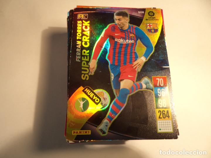 Cromos de f&uacute;tbol: Lote de 100 fichas Adrenalyn 2021-2022 21-22. (Cf-4)