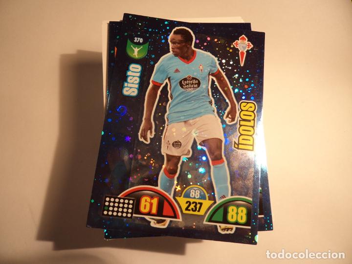 Cromos de f&uacute;tbol: Lote de 100 fichas Adrenalyn 2017-2018. 17-18. (Cf-4)