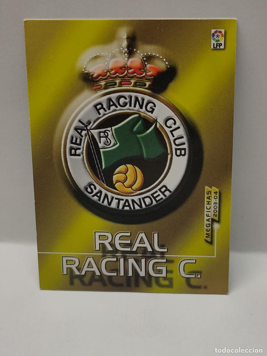 Fu&szlig;ball-Sticker: Cromo MEGAFICHAS 2003 2004 03/04 - RACING SANTANDER - ESCUDO 235