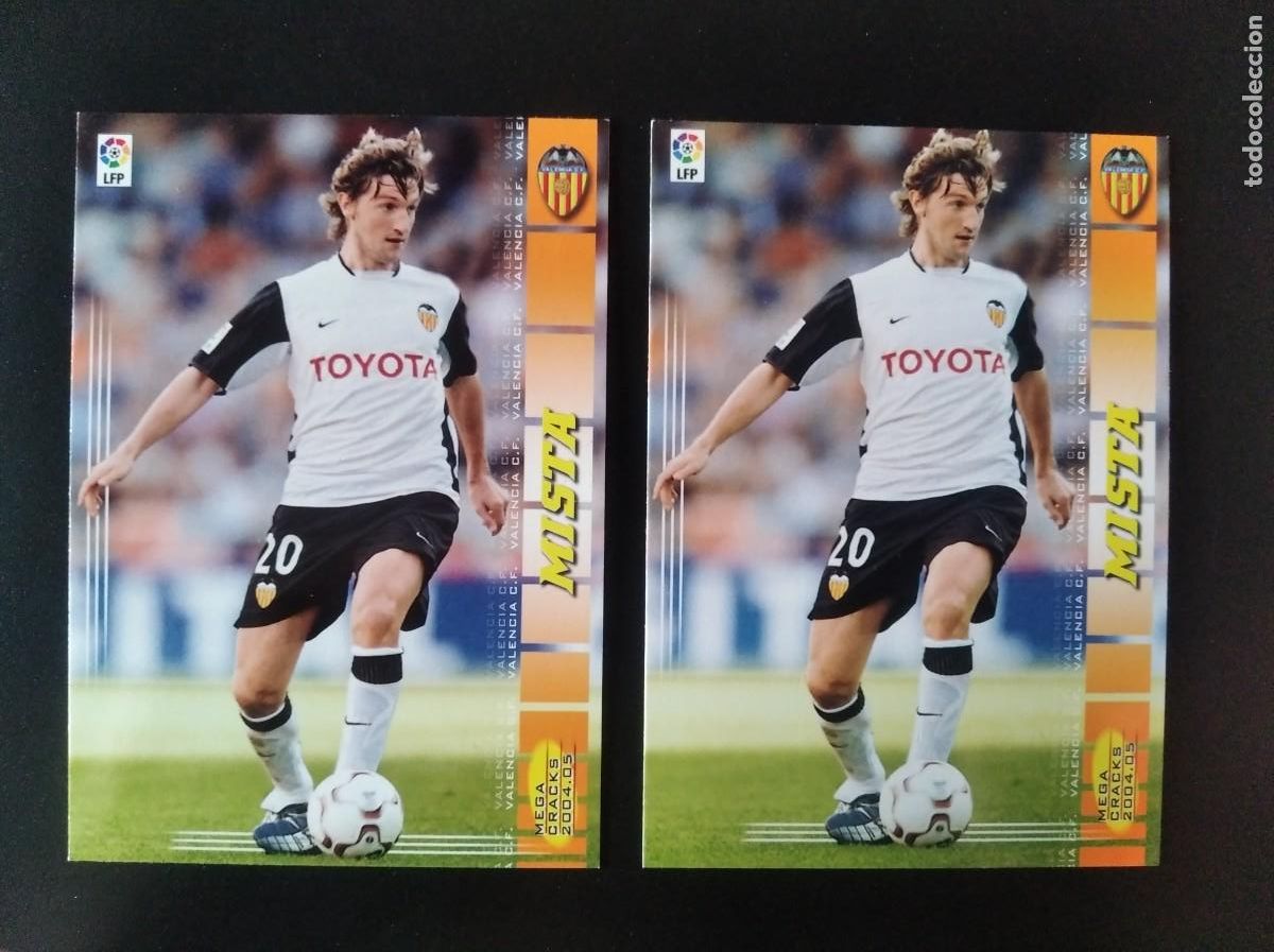 Cromos de Futebol: Megacracks 2004/05,Valencia C.F.,Mista (ERROR,DISTINTA ALTURA DEL N&deg;324).