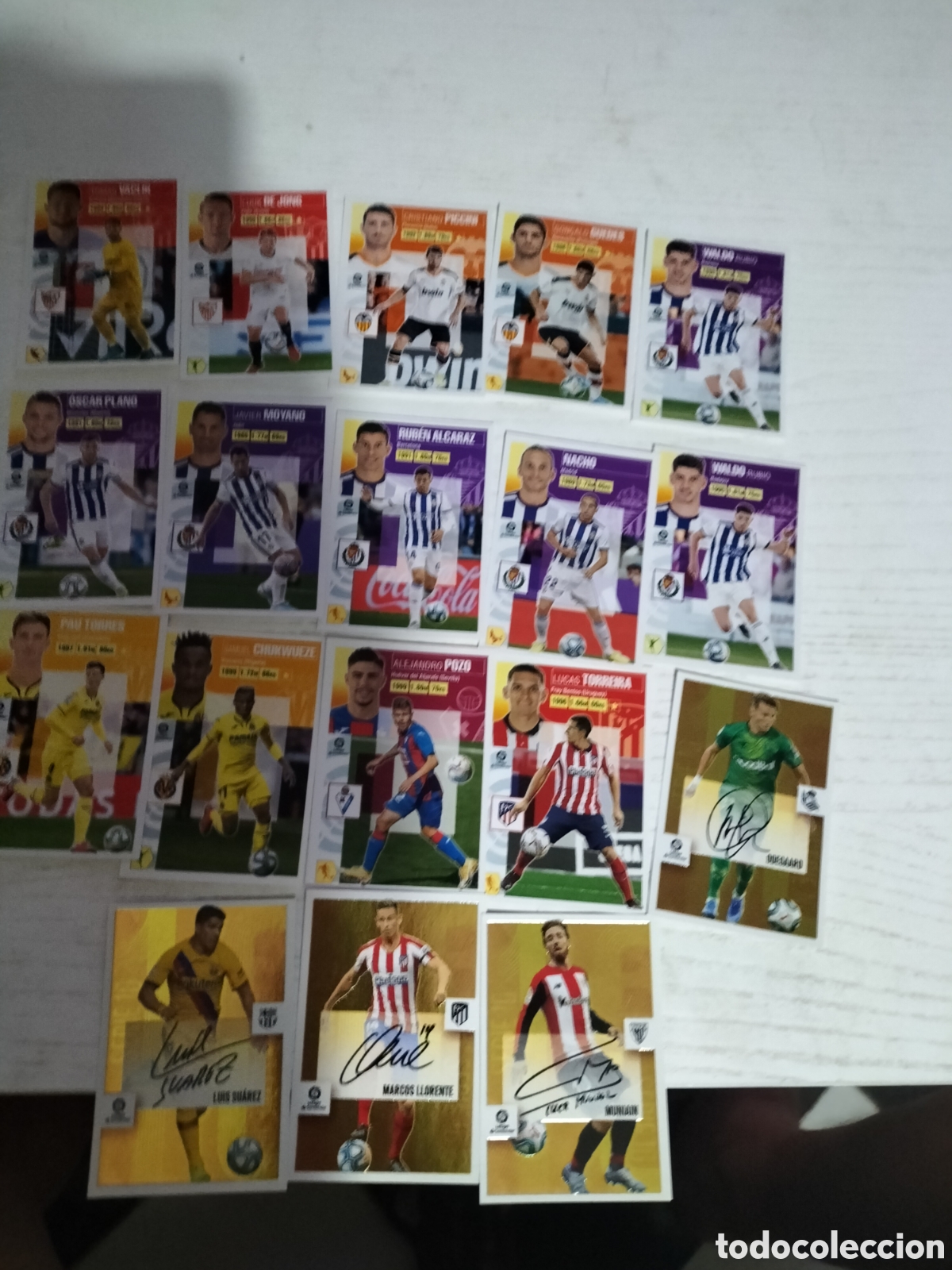 Cromos de f&uacute;tbol: 78 cromos Este 20/21 - Foto 3