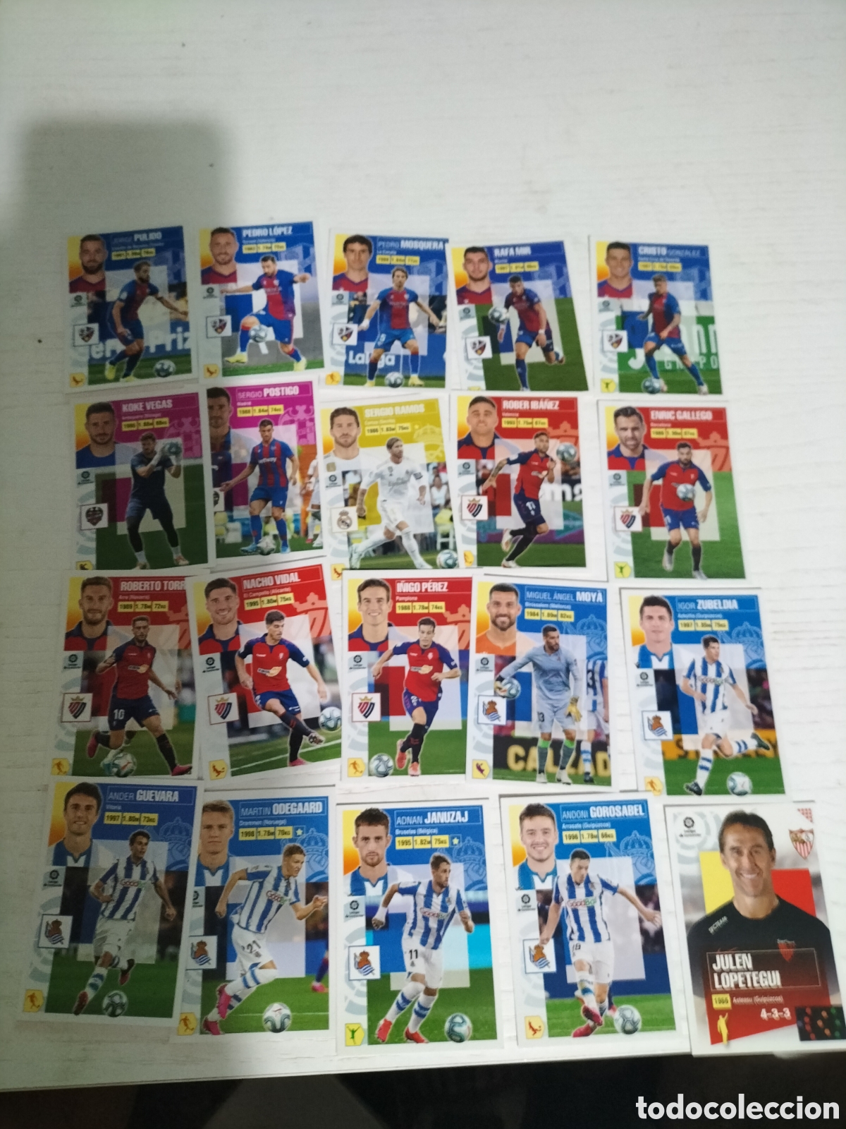 Cromos de f&uacute;tbol: 78 cromos Este 20/21 - Foto 4