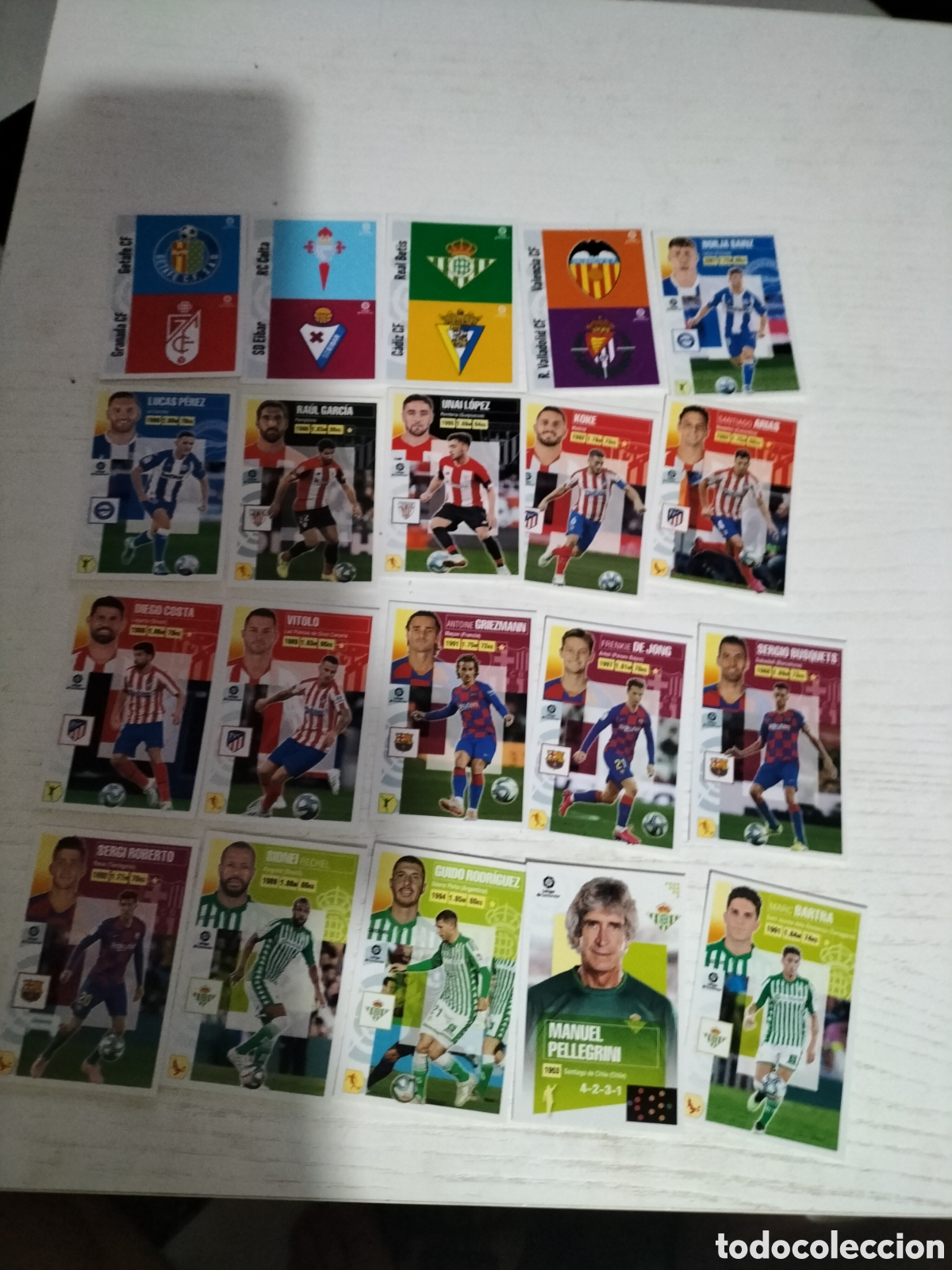 Cromos de f&uacute;tbol: 78 cromos Este 20/21 - Foto 1