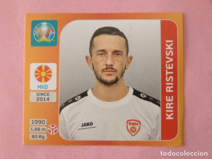 Cromos de f&uacute;tbol: CROMO FUTBOL RISTEVSKI MACEDONIA DEL NORTE SIN PEGAR N&ordm; 294 TOURNAMENT EUROCOPA EURO 2020 PANINI