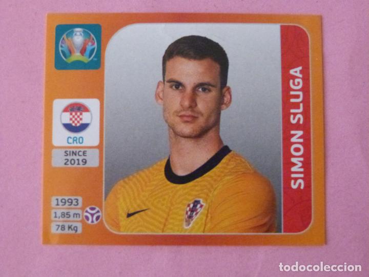 Cromos de f&uacute;tbol: CROMO DE FUTBOL SLUGA DE CROACIA SIN PEGAR N&ordm; 349 TOURNAMENT EUROCOPA EURO 2020 PANINI