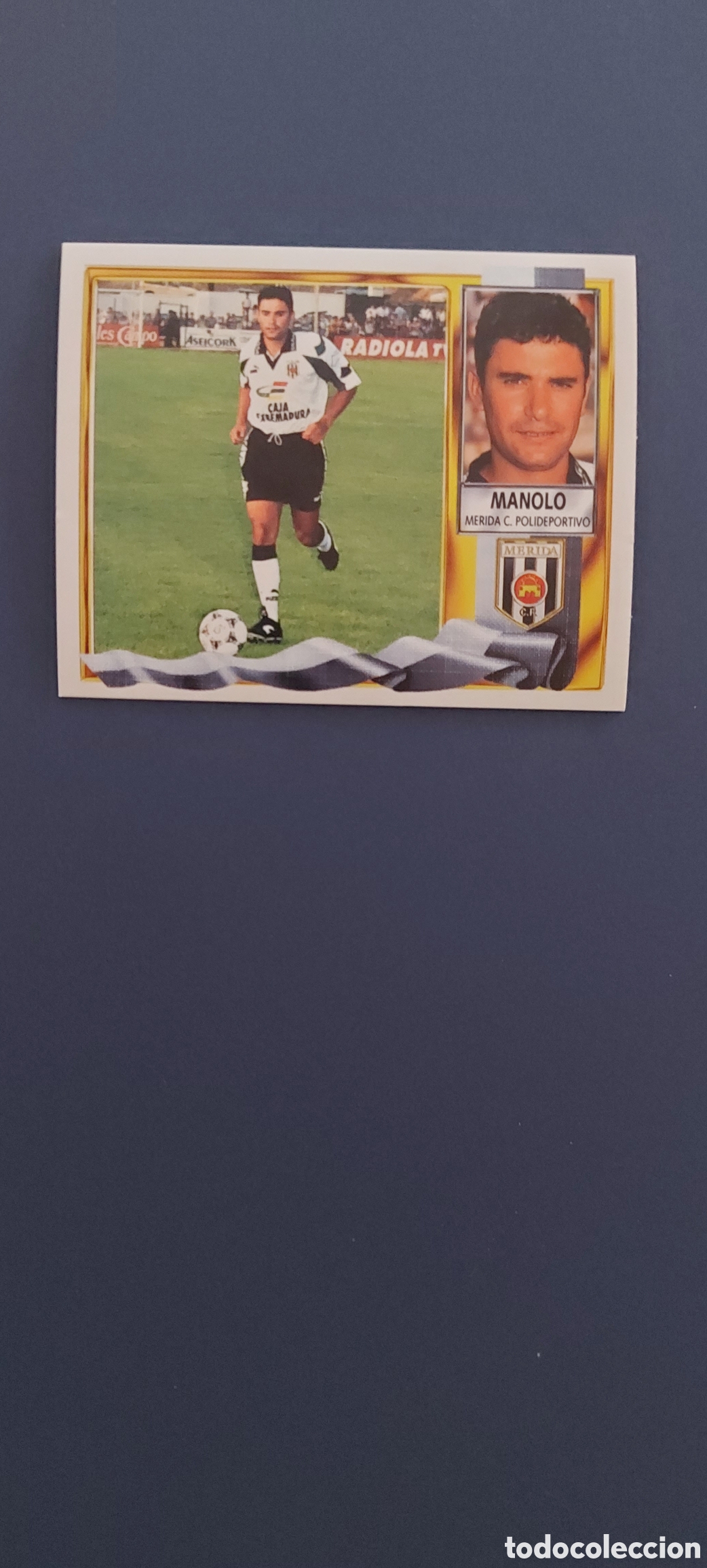 Cromos de F&uacute;tbol: MANOLO MERIDA LIGA ESTE 1995/96 95 96 NUEVO SIN PEGAR