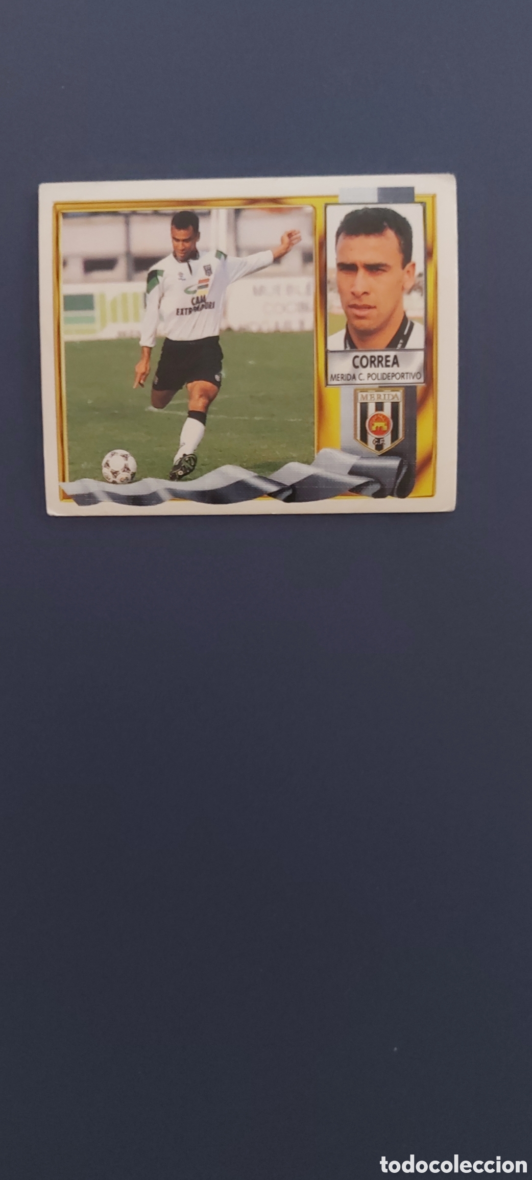 Figurine di Calcio: CORREA MERIDA LIGA ESTE 1995/96 95 96 NUEVO SIN PEGAR