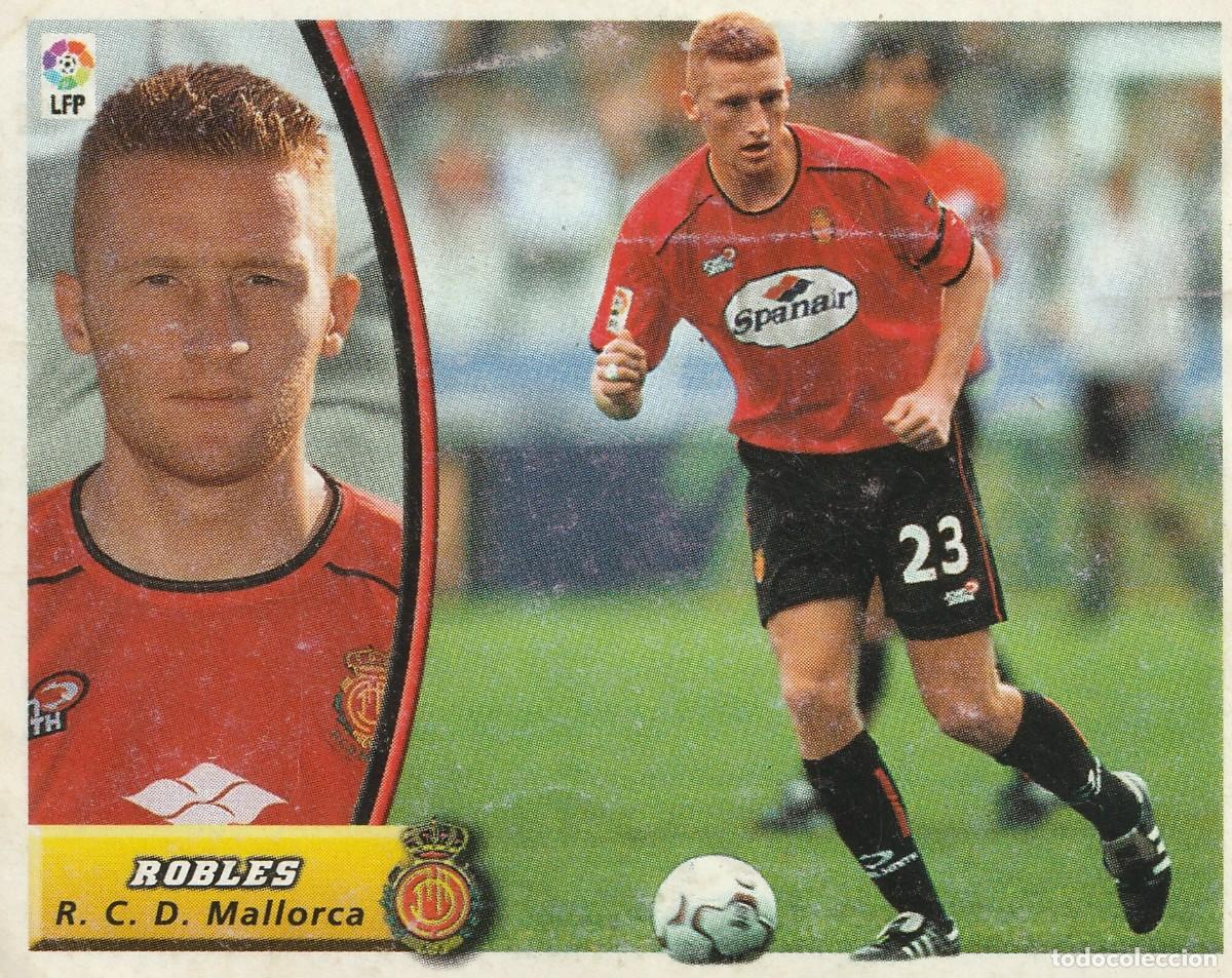 Cromos de f&uacute;tbol: ESTE 03-04 BAJA ROBLES. NUNCA PEGADO. - Foto 1