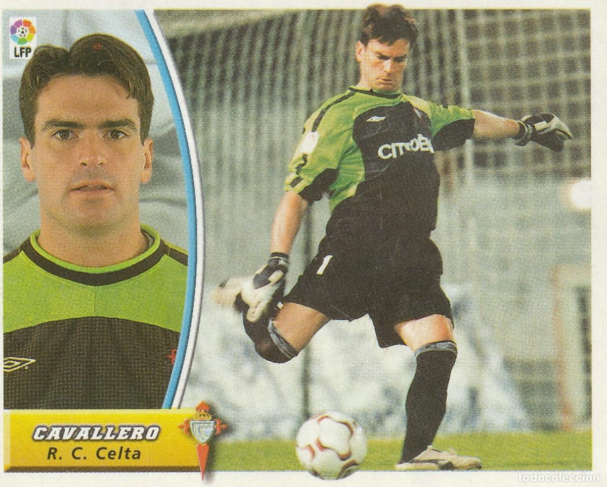 Cromos de f&uacute;tbol: ESTE 03-04 CAVALLERO. NUNCA PEGADO. - Foto 1