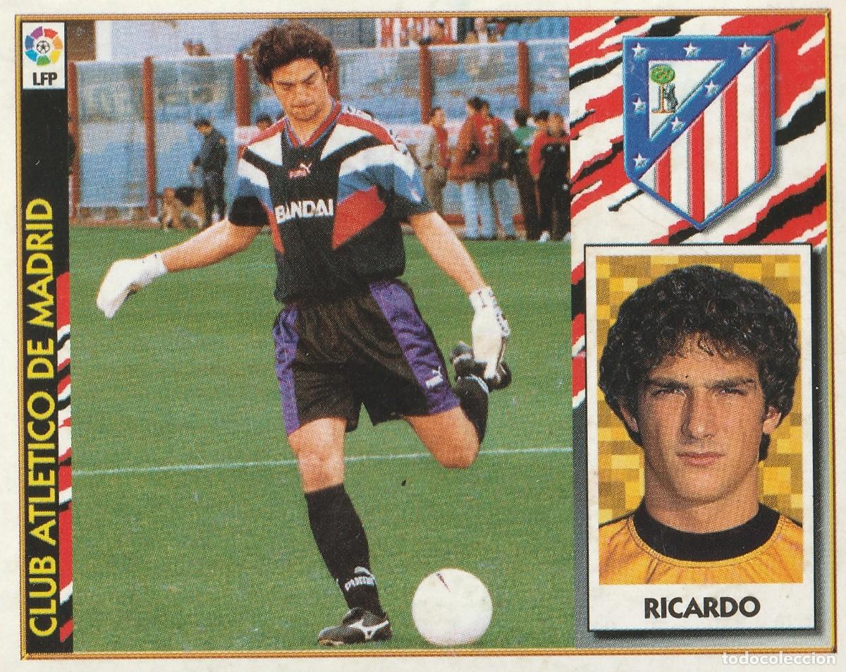 Cromos de f&uacute;tbol: ESTE 97-98 RICARDO. NUNCA PEGADO. - Foto 1