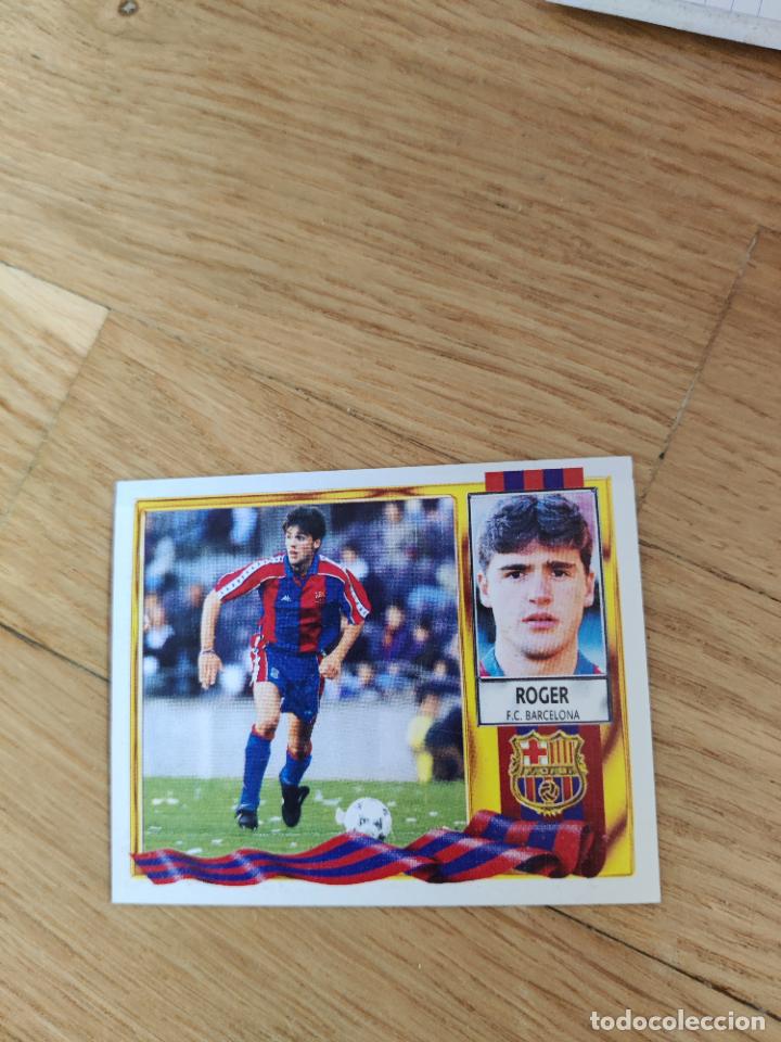 Cromos de f&uacute;tbol: roger barcelona este 1995 1996 95 96 ventanilla - Foto 1