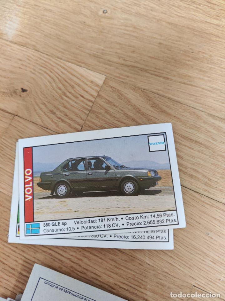 Football Stickers: volvo 117 coches coche 1989 89 cusco sin pegar