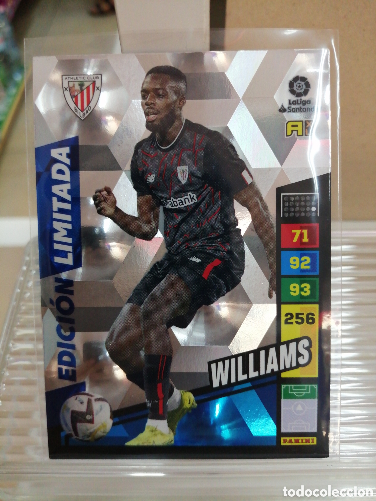 Fu&szlig;ball-Sticker: EDICI&Oacute;N LIMITADA WILLIAMS ADRENALYN XL 2022 2023