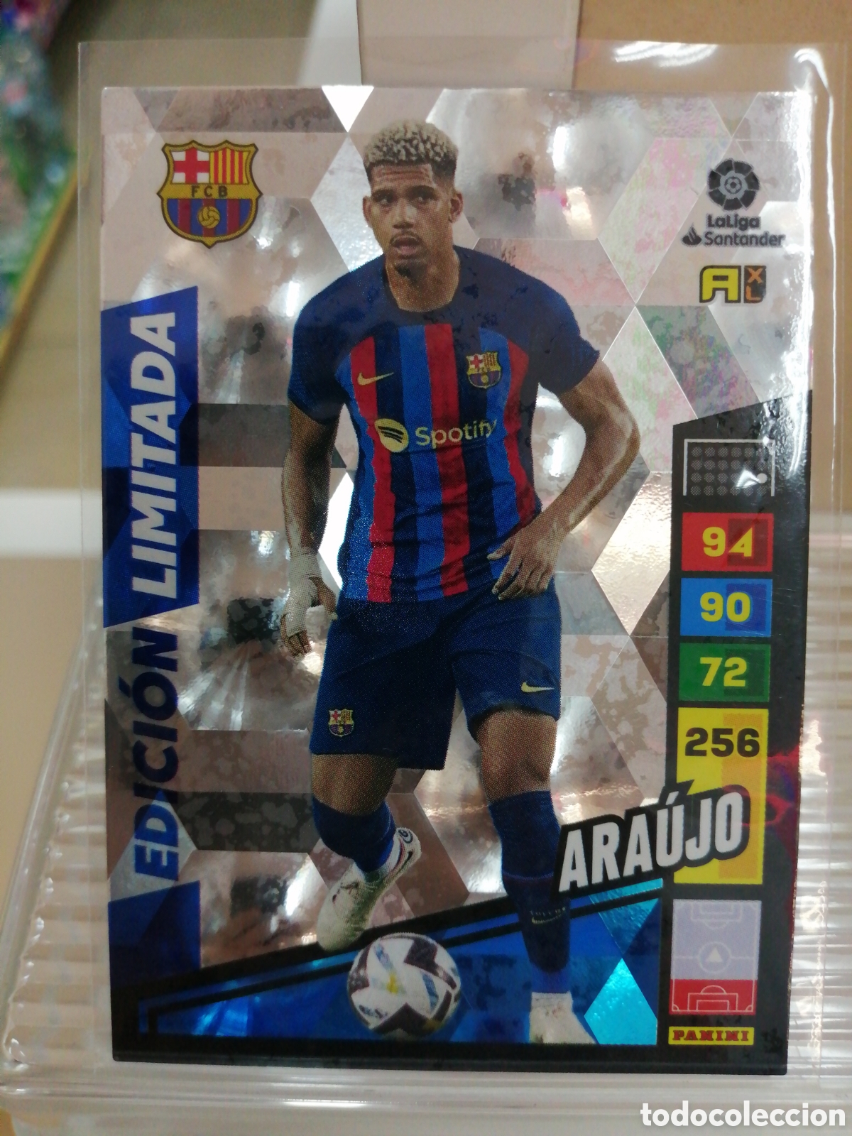 Cromos de f&uacute;tbol: EDICI&Oacute;N LIMITADA ARAUJO ADRENALYN XL 2022 2023
