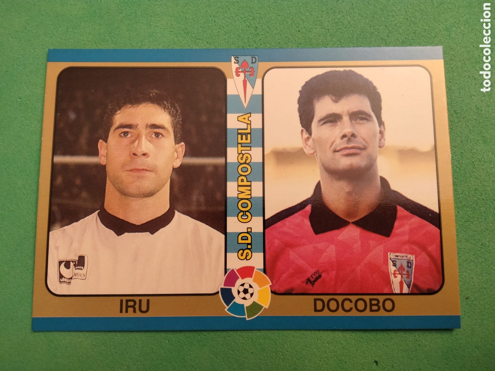 Cromos de f&uacute;tbol: IRU DOCOBO 172 S.D.COMPOSTELA MUNDICROMO FUTBOL TOTAL 94 95 1994 1995 NUEVO PERFECTO ESTADO