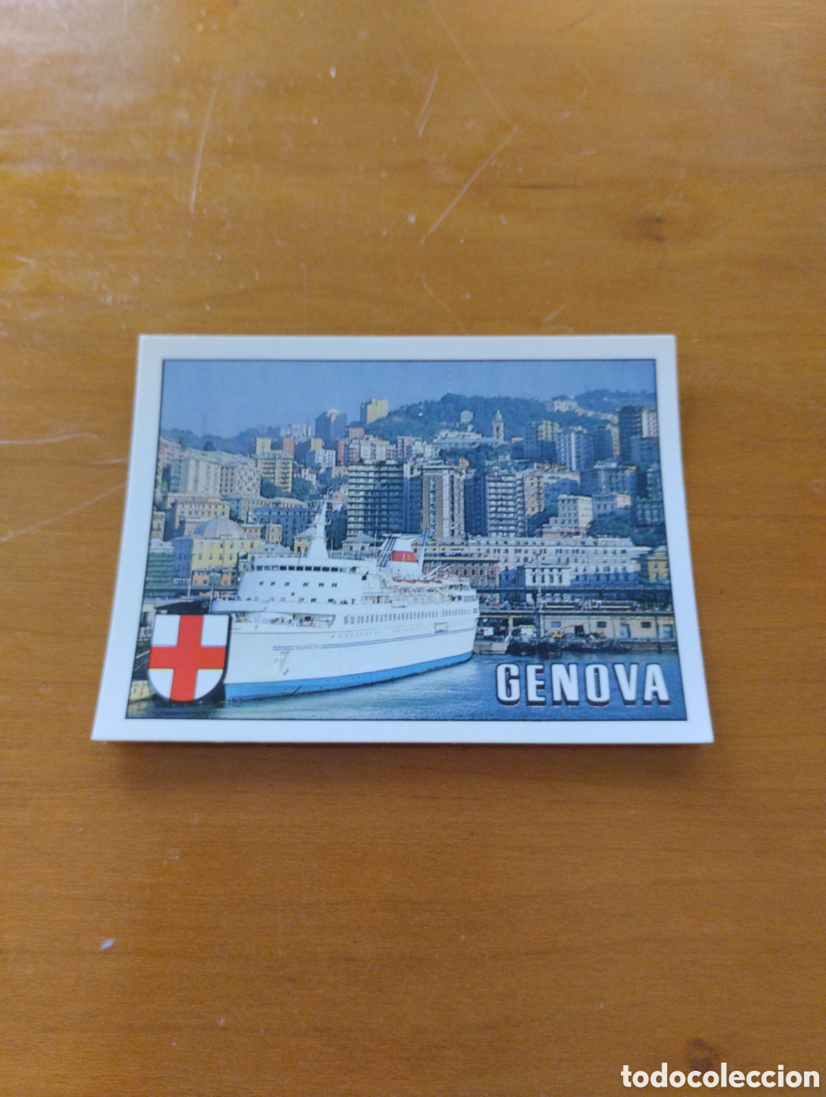 Cromos de F&uacute;tbol: ITALIA 90 CIUDAD GENOVA CROMO N 23 MUNDIAL ITALIA 90 PANINI 1990