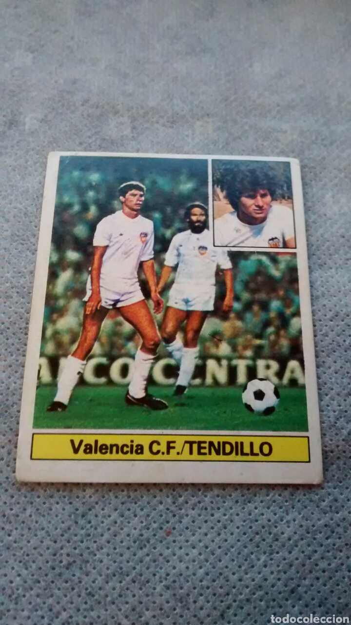 Cromos de f&uacute;tbol: 81 82 1981 1982 ESTE TENDILLO - Foto 1