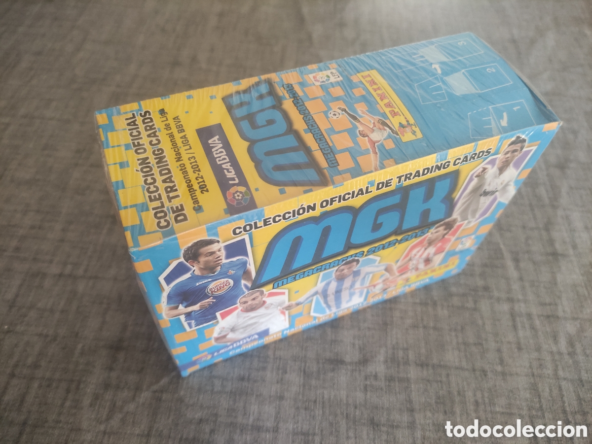 Cromos de f&uacute;tbol: Caja precintada Megacracks 2012/2013 con 36 sobres