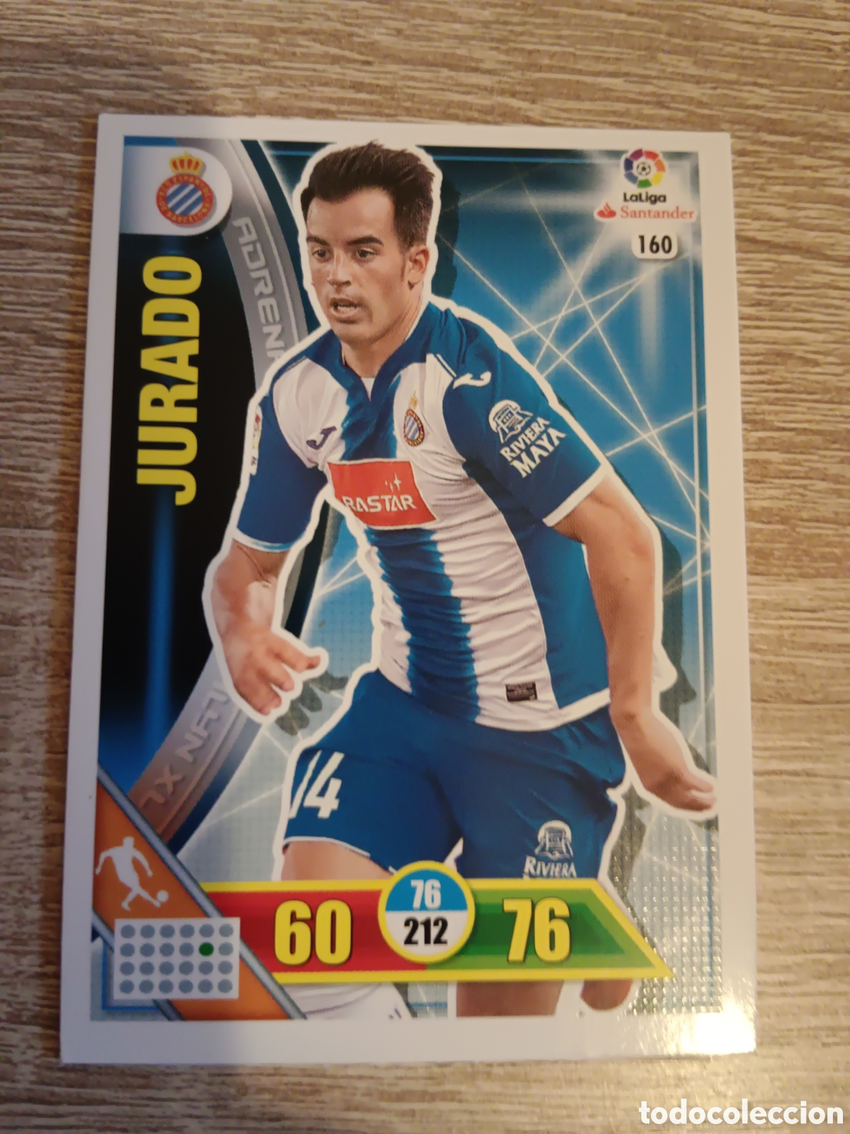 Cromos de f&uacute;tbol: Panini Adrenalyn 2016 2017 160 Jurado - Foto 1