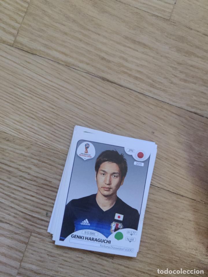 Cromos de f&uacute;tbol: 668 japon mundial world cup panini 2018 18 sin pegar