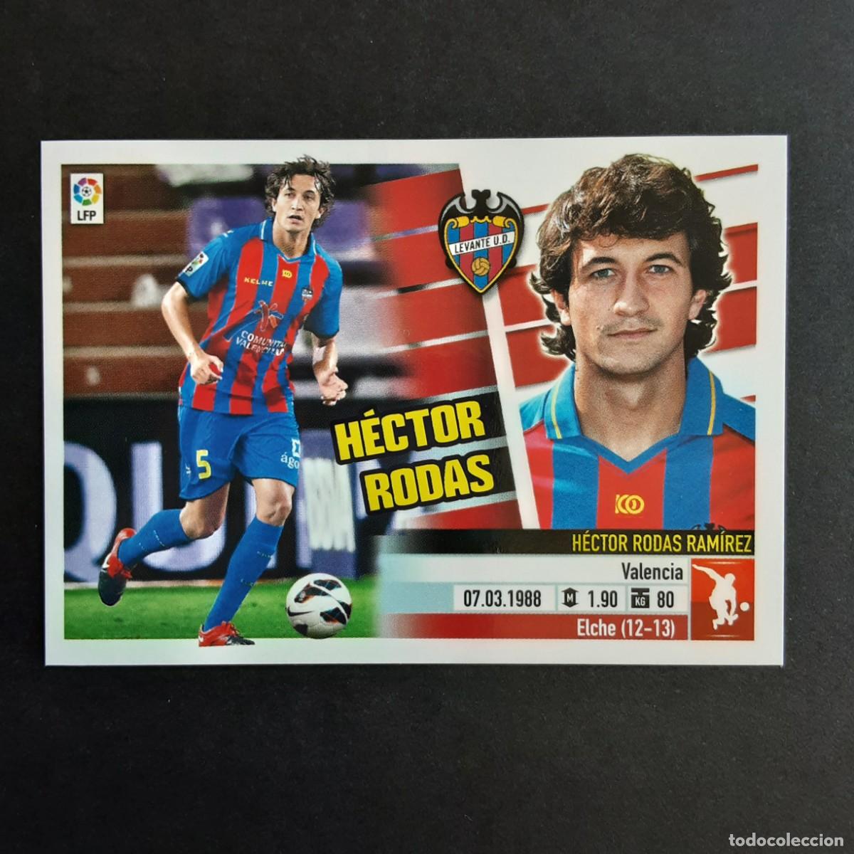 Cromos de F&uacute;tbol: CROMO LIGA 2013 2014 13 14 COLECCIONES ESTE PANINI N&ordm;5B HECTOR RODAS-LEVANTE NUNCA PEGADO