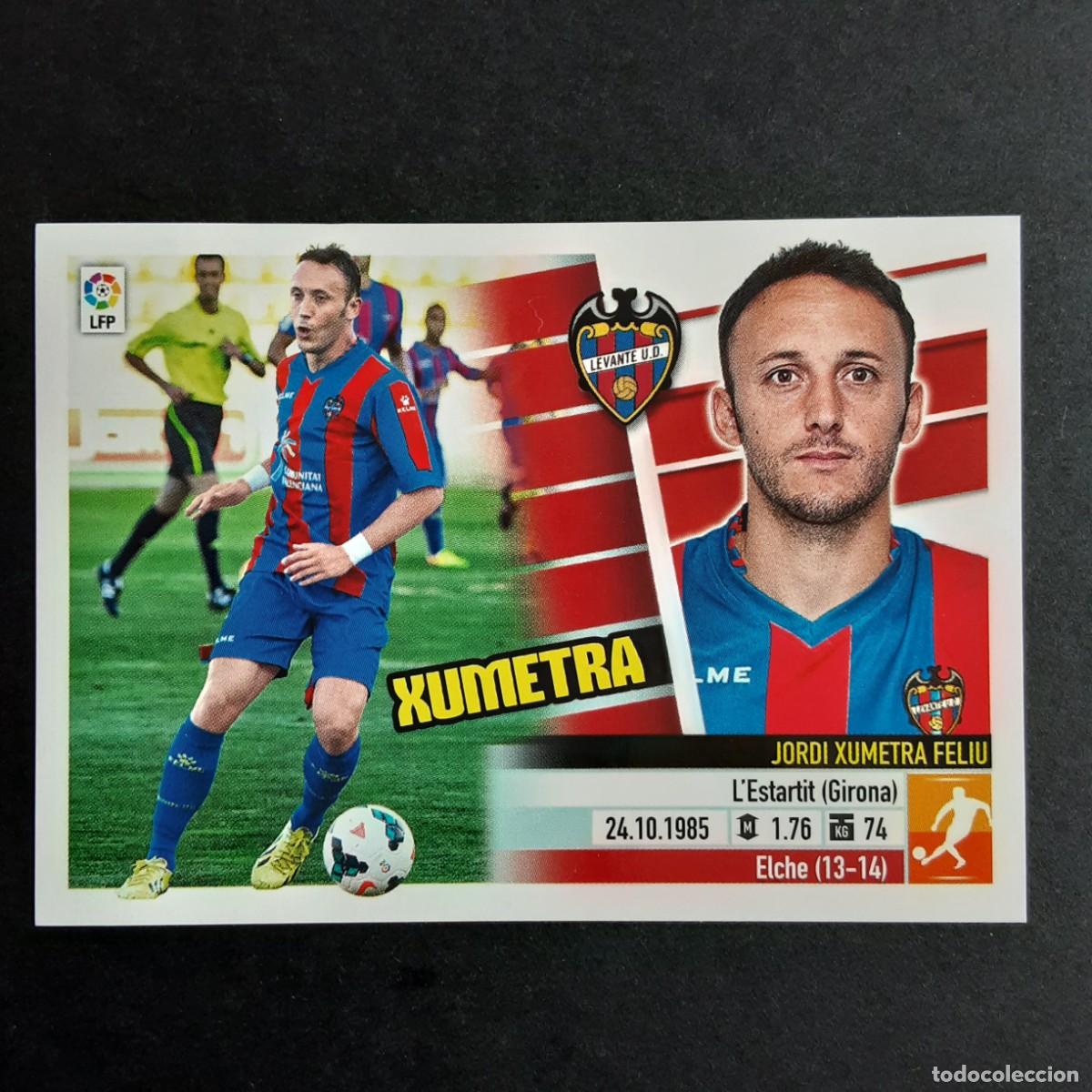Football Stickers: CROMO LIGA 2013 2014 13 14 COLECCIONES ESTE PANINI COLOCA N&ordm;11 B XUMETRA-LEVANTE NUNCA PEGADO