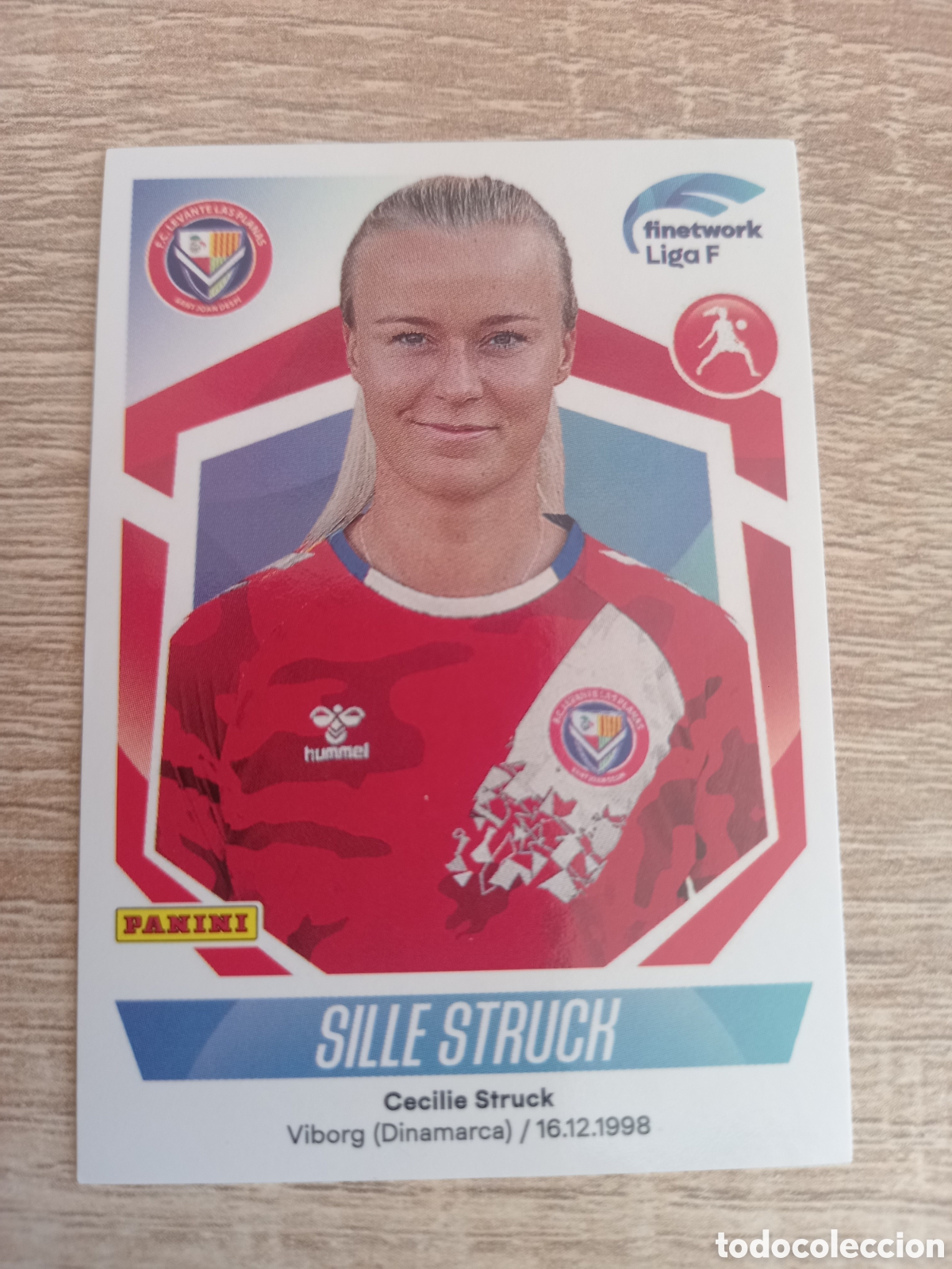 Fu&szlig;ball-Sticker: Panini liga femenina 2022 2023 22 23 174 Sille Struck Levante las Planas