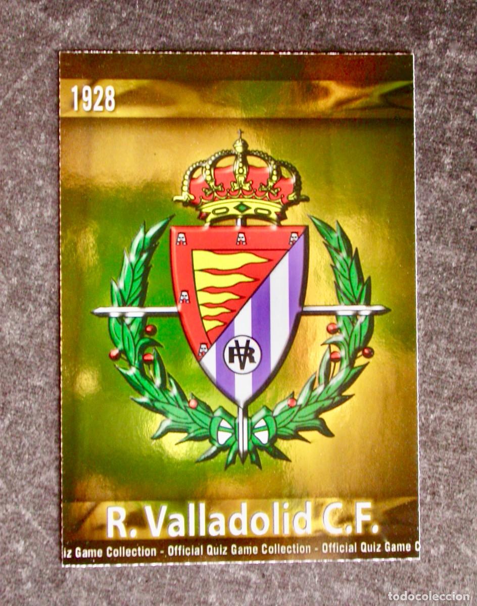 406 escudo / valladolid / brillo rayas / quiz g - Kaufen Alte  Fußball-Sticker in todocoleccion
